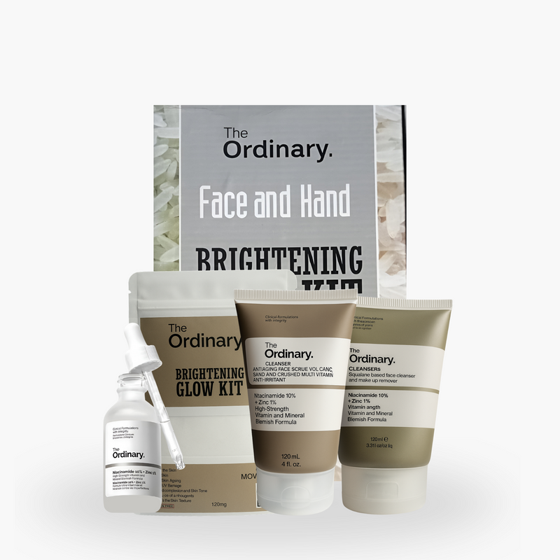 The Ordinary Face and Hand Brightening Glow Kit