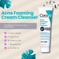 CeraVe Acne Foaming Cream Cleanser